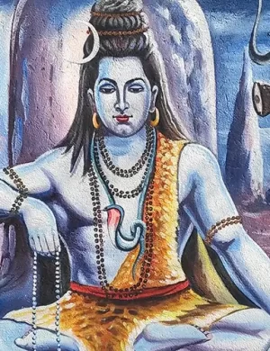 The deity Shiva from Hindu mythology